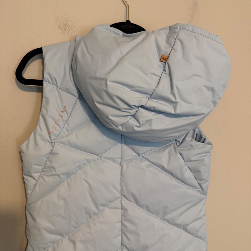 NWT Indygena Selimut vest dress puffer XS blue outdoor ski casual - Picture 6 of 8